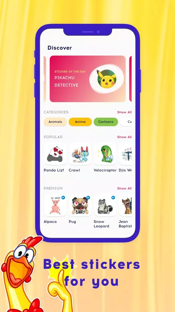 Stickers for WhatsApp & TG Screenshots