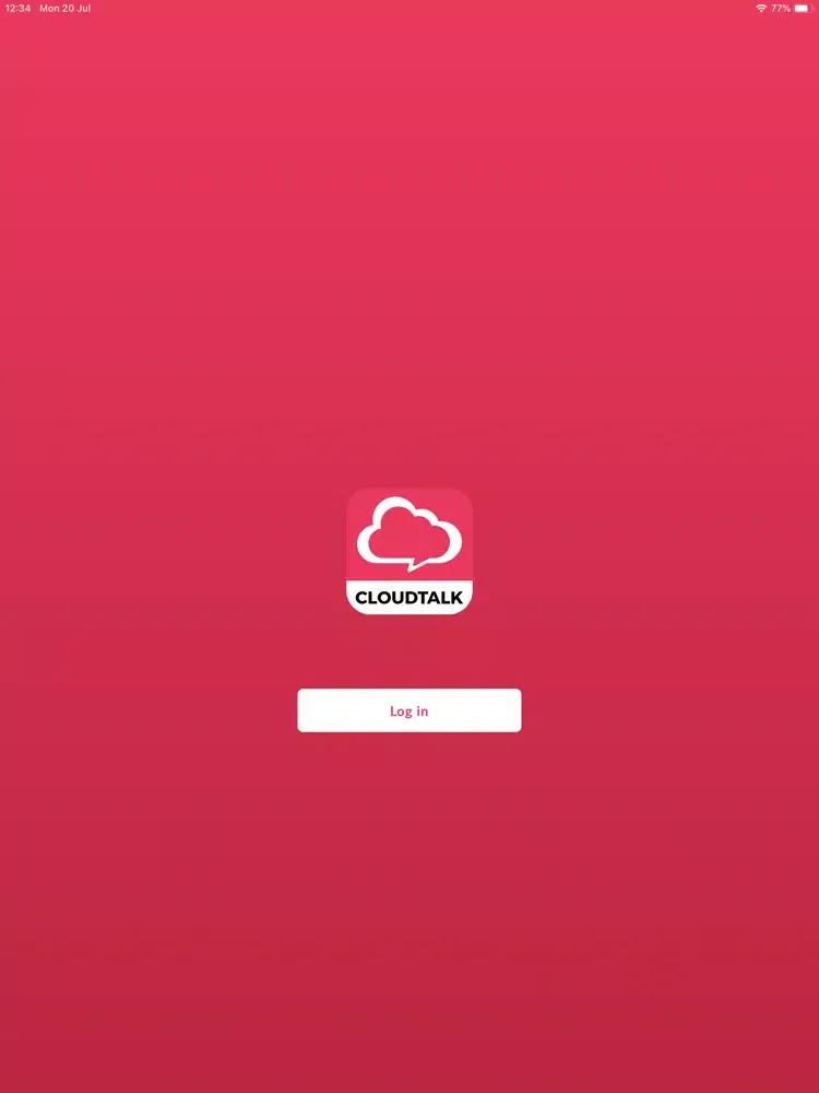 Capturas de pantalla de CloudTalk iPad 
