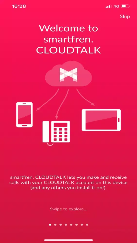Capturas de pantalla de CloudTalk