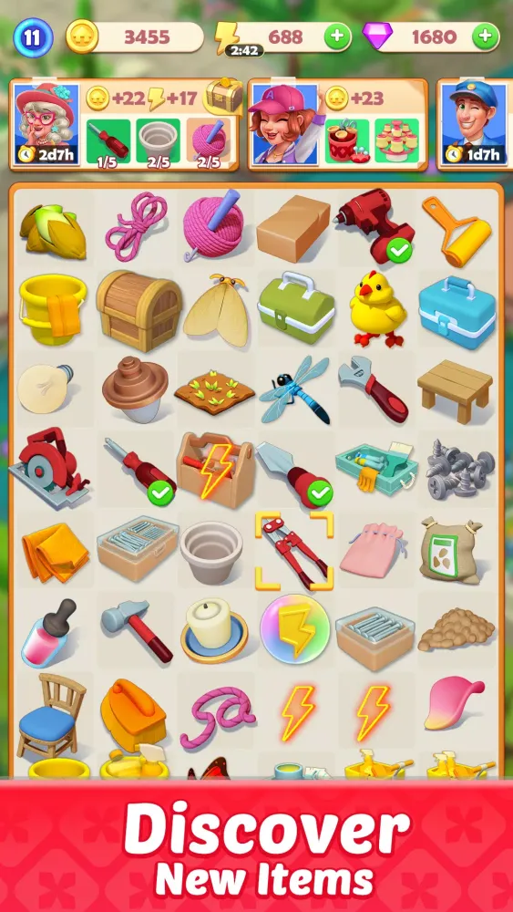 Happy Merge House Screenshots