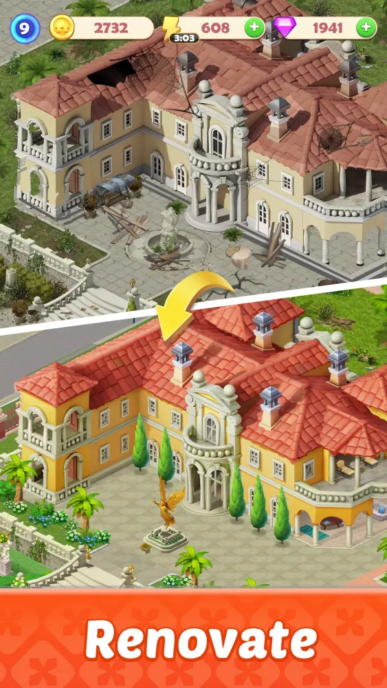 Happy Merge House Screenshots