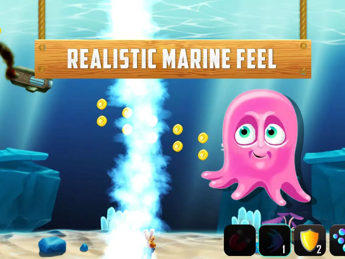 Flappy submarine Traffic Survival iPad 應用截圖