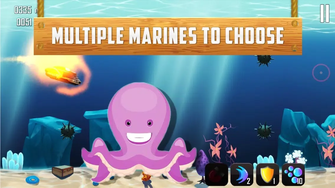 Flappy submarine Traffic Survival應用截圖
