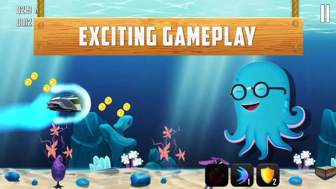 Flappy submarine Traffic Survival應用截圖