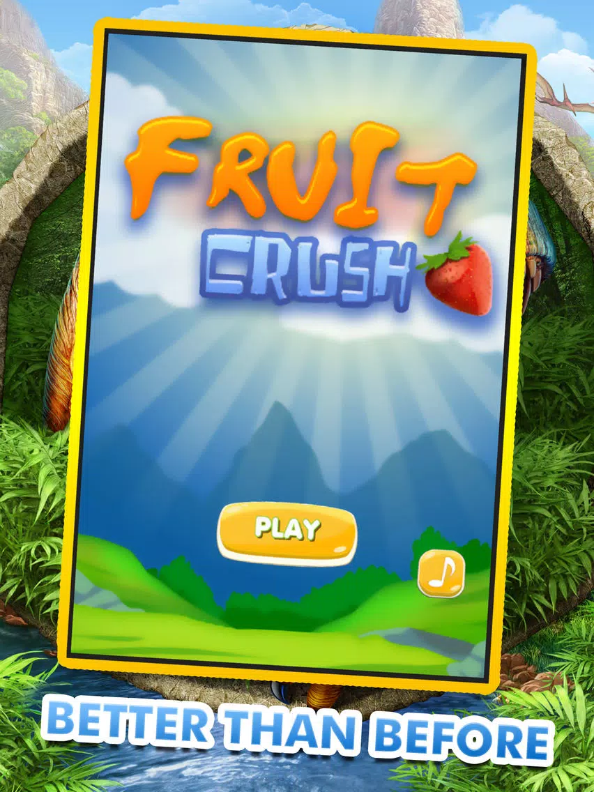 Fruit Crush Link Mania- Drag finger with like Fruits iPad 應用截圖