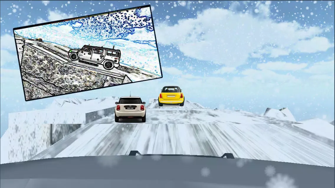Snow Hill Car Racing স্ক্রিনশট