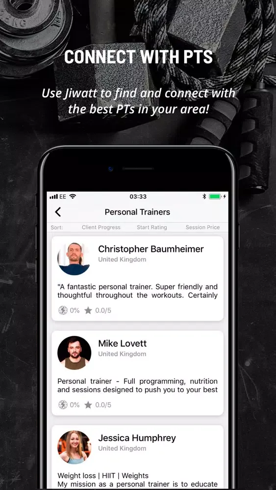 تصاویر Jiwatt - Workout Log & Coach