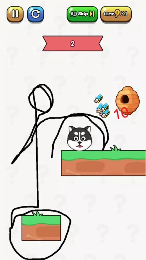 Draw a Line - Save the doge應用截圖