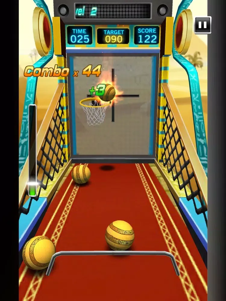 تصاویر Score Stars-Basketball Games3D iPad 
