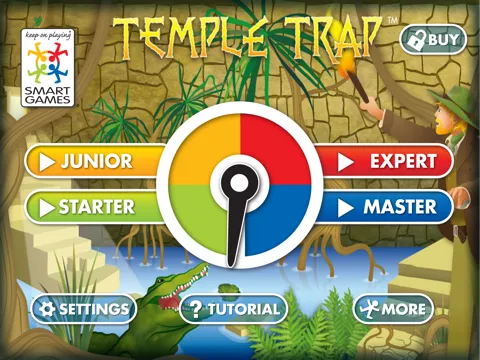 Captures d'écran de Temple Trap Free by SmartGames iPad 
