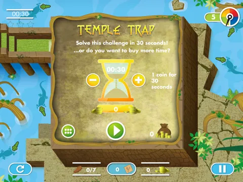 Captures d'écran de Temple Trap Free by SmartGames iPad 