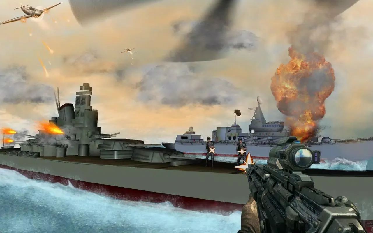 Скриншоты Navy Gunner Battle World War