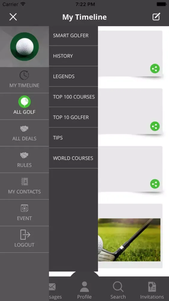 Capturas de pantalla de SmartGolfer
