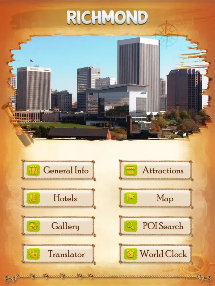 Richmond City Guide iPad  سکرین شاٹس