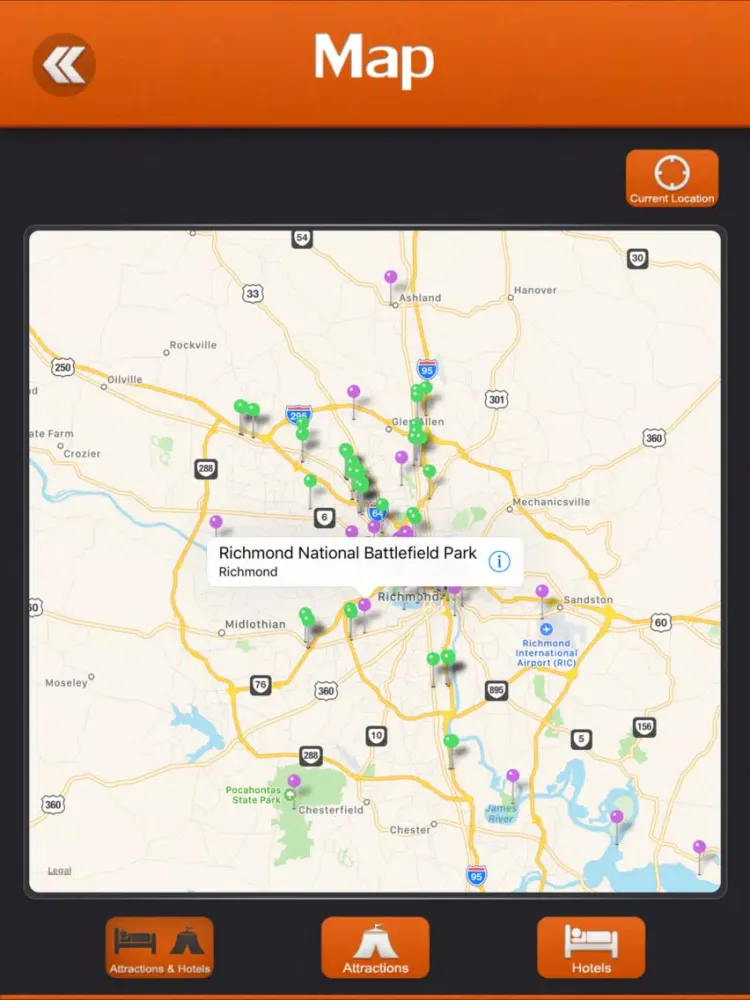 Richmond City Guide iPad  سکرین شاٹس