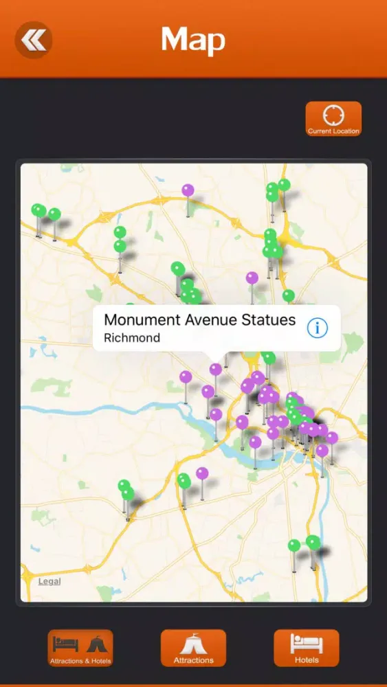 Richmond City Guide سکرین شاٹس