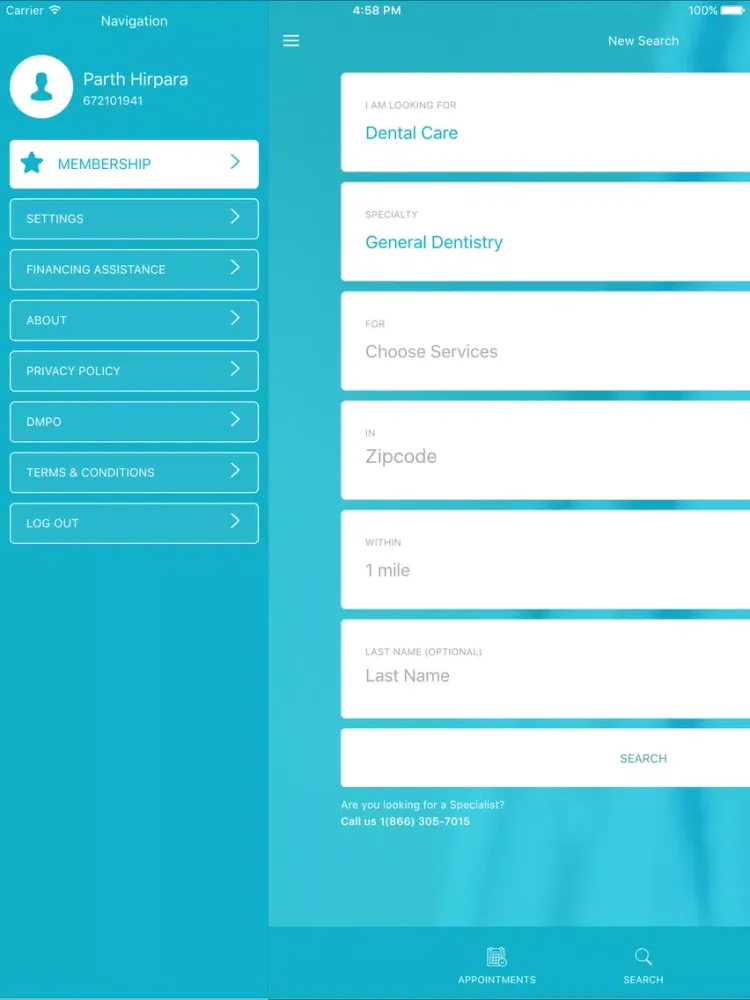 Capturas de pantalla de SmartHealthBook iPad 