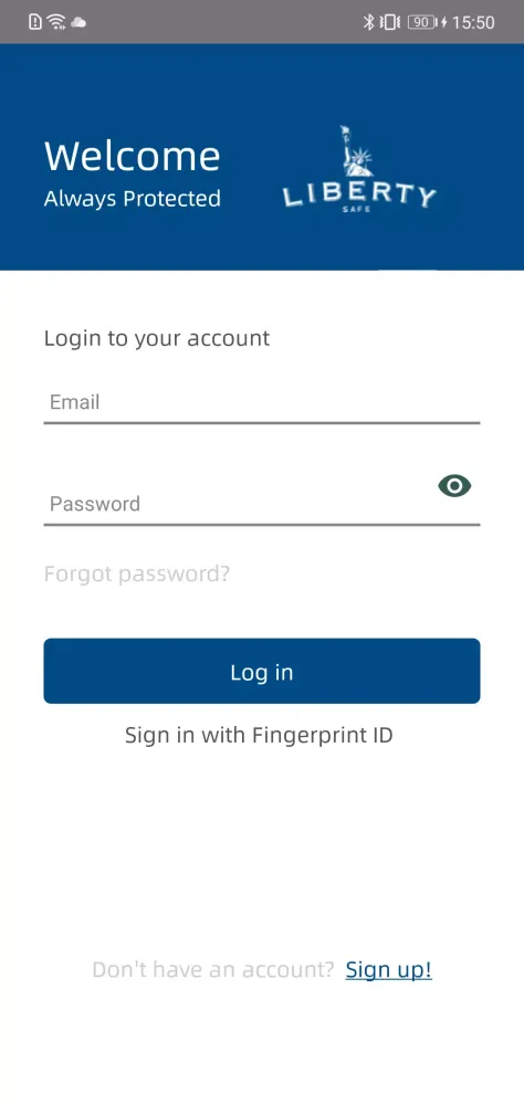 Liberty Home Security Screenshots