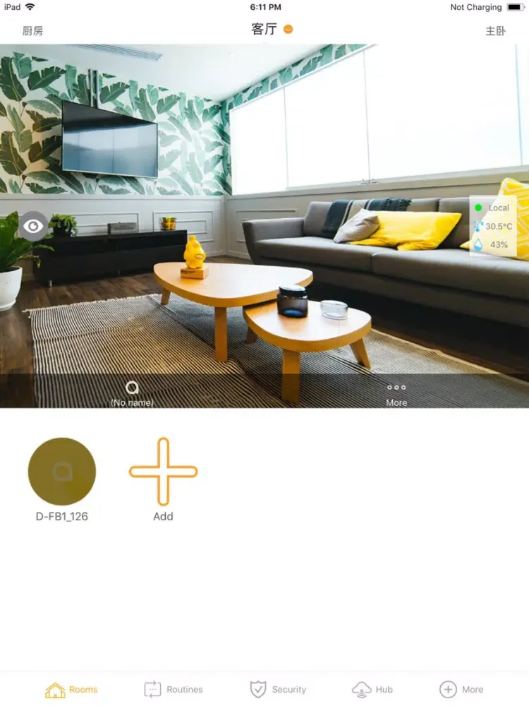 Home+ - Smart Home iPad  स्क्रीनशॉट