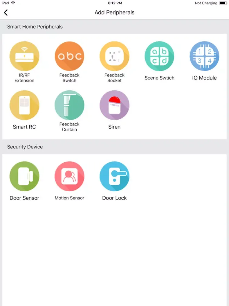Home+ - Smart Home iPad  स्क्रीनशॉट