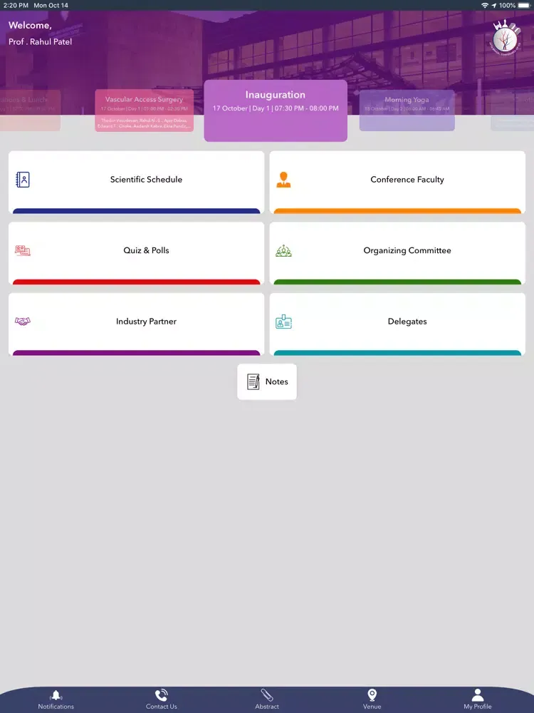 VSICON 2019 iPad  Screenshots