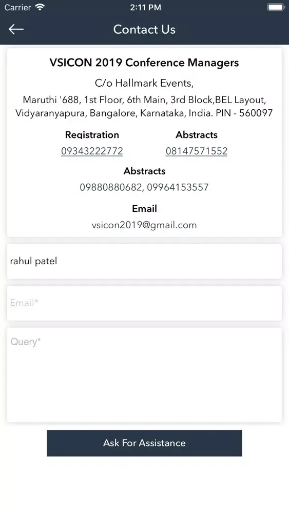 VSICON 2019 Screenshots