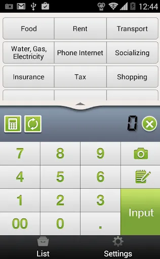 Quick Money Recorder-Budget Screenshots