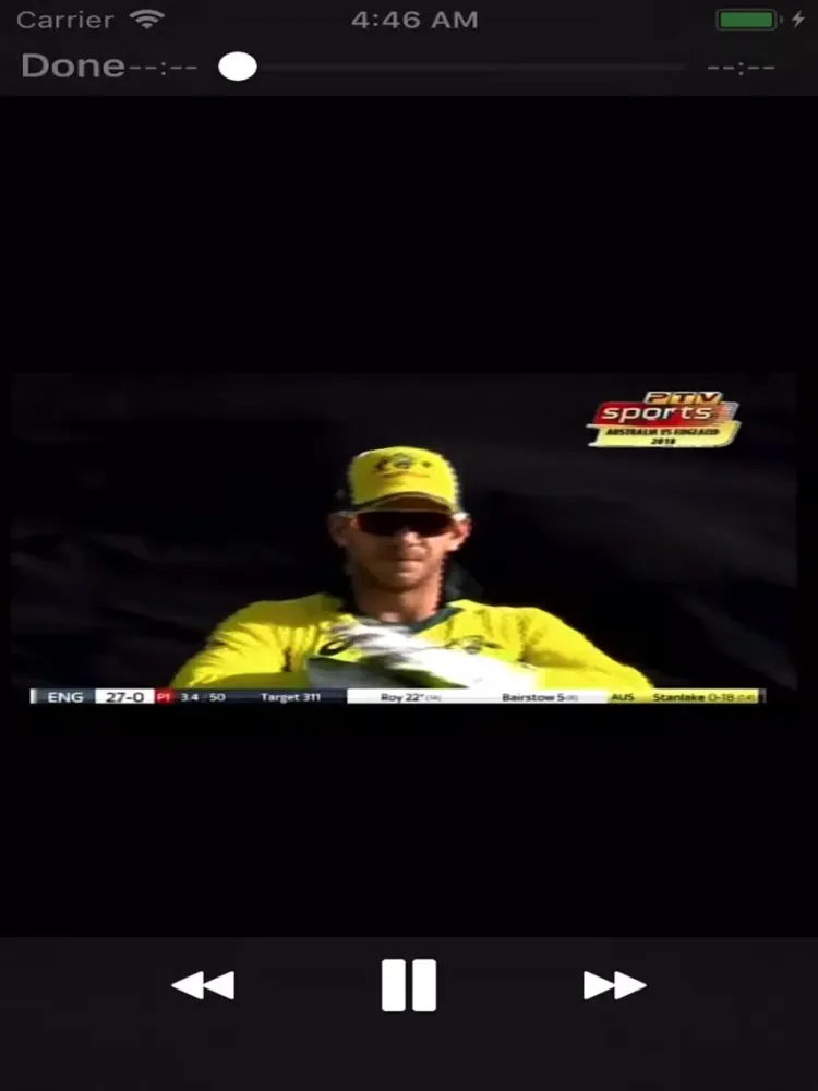 Live PTV Sports iPad 应用截图