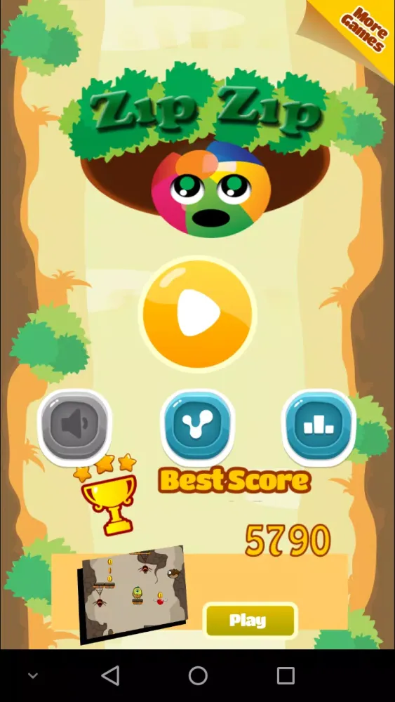Screenshot di Zıp Zıp Top