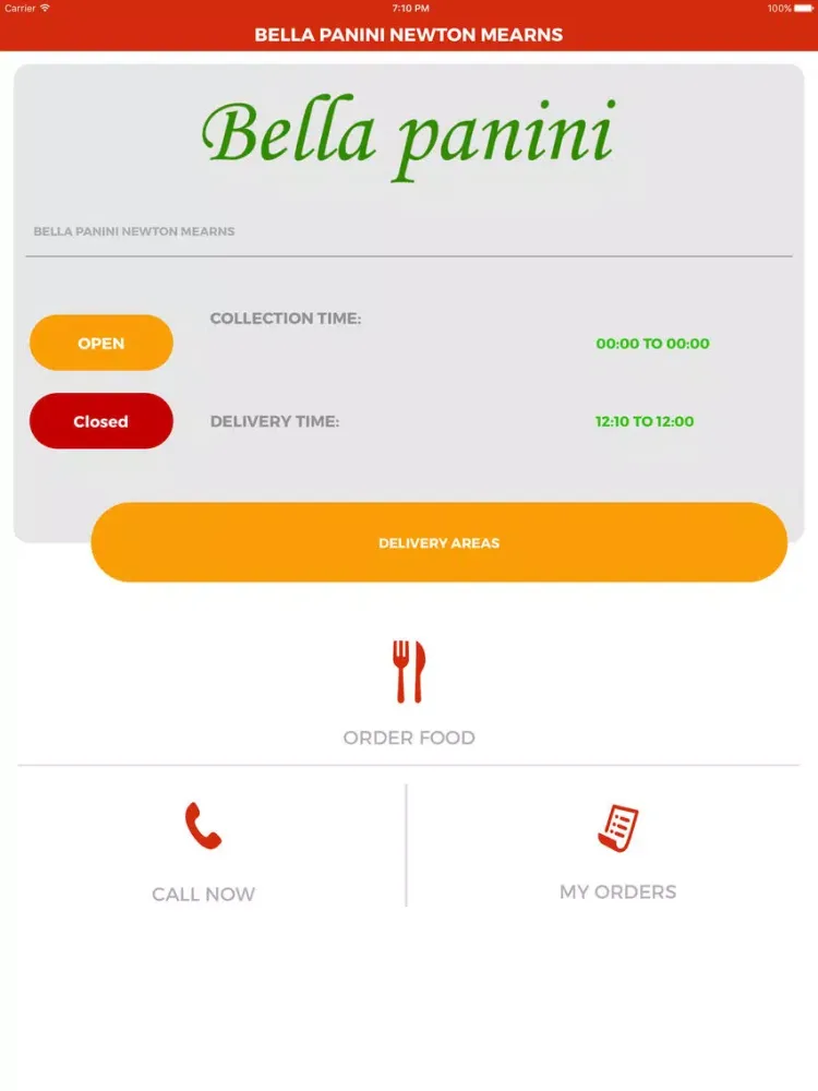BELLA PANINI NEWTON MEARNS iPad  سکرین شاٹس