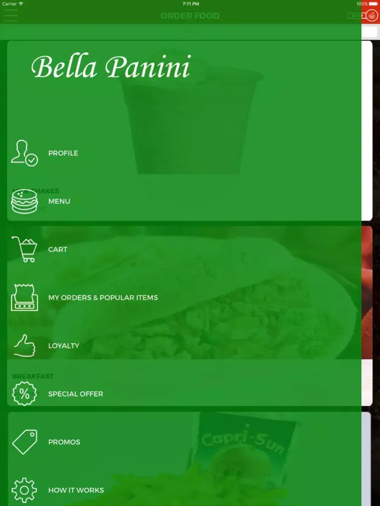 BELLA PANINI NEWTON MEARNS iPad  سکرین شاٹس