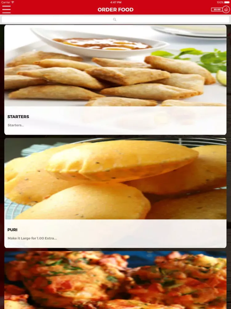 Capturas de tela do THE BIG CHEF UDDINGSTON iPad 