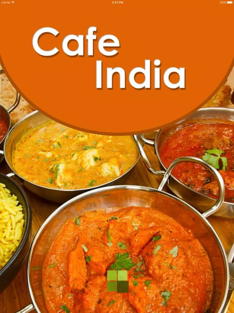 CAFE INDIA MAUCHLINE iPad 应用截图