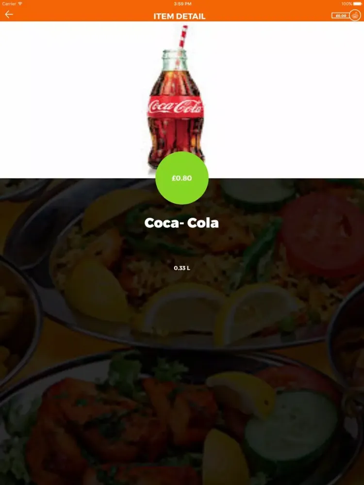 CAFE INDIA MAUCHLINE iPad 应用截图