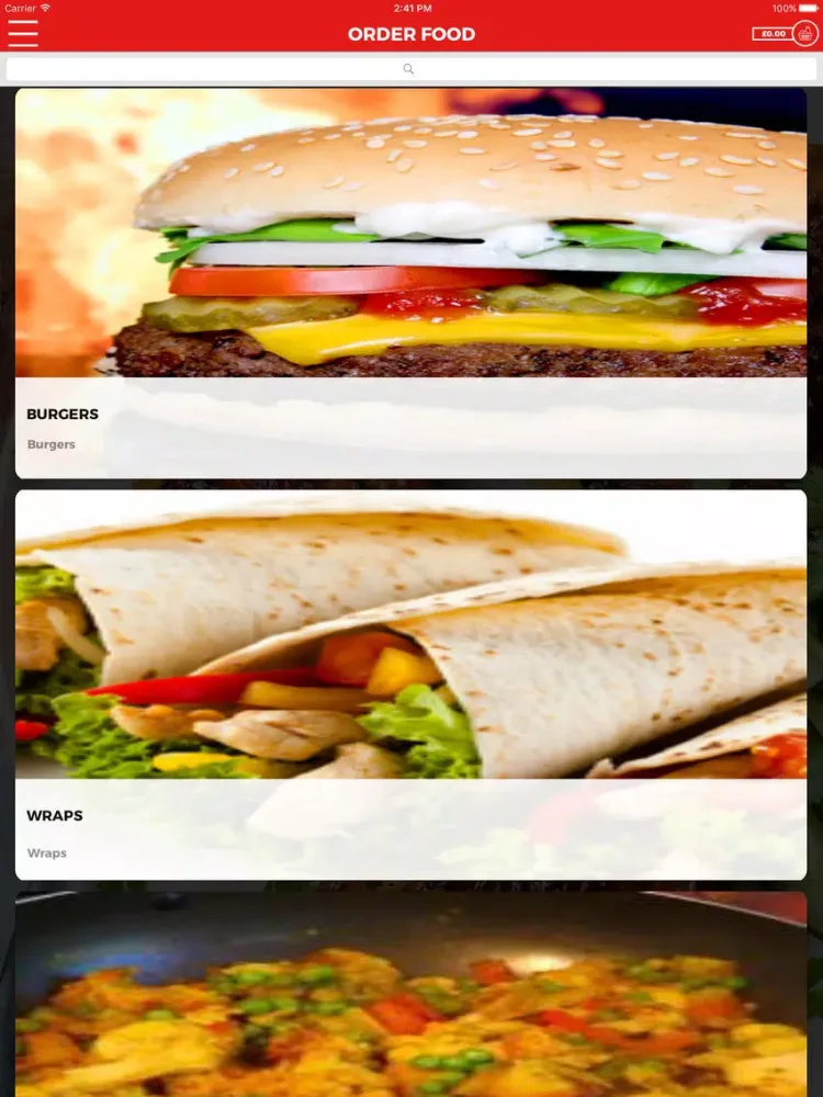 CHICKEN PLACE GLASGOW iPad  Screenshots