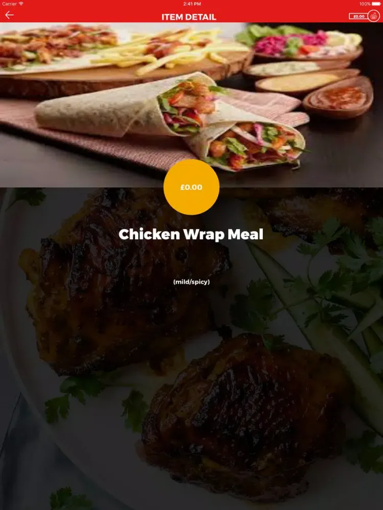 CHICKEN PLACE GLASGOW iPad  Screenshots