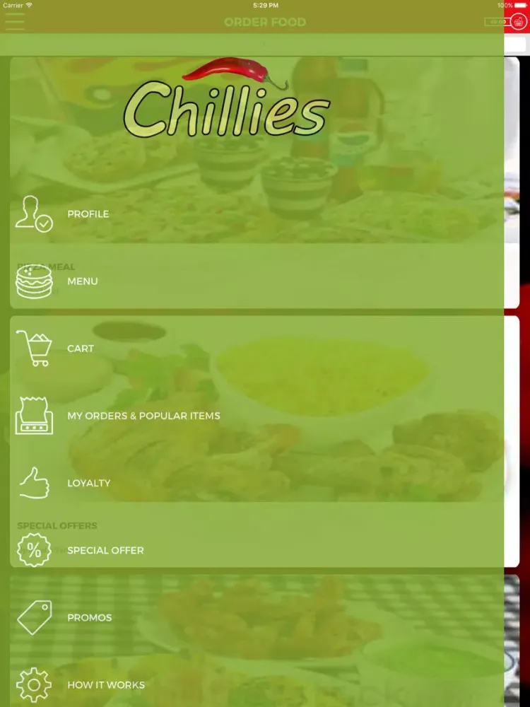 CHILLIES HAMILTON iPad 應用截圖