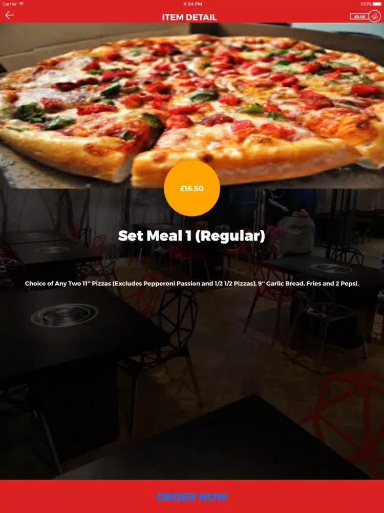 صور DINOS PIZZERIA LEEDS iPad 