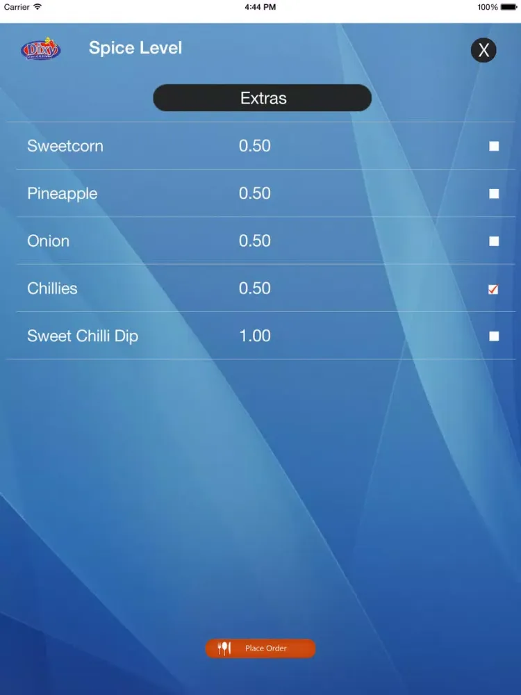 Dixy iPad 應用截圖