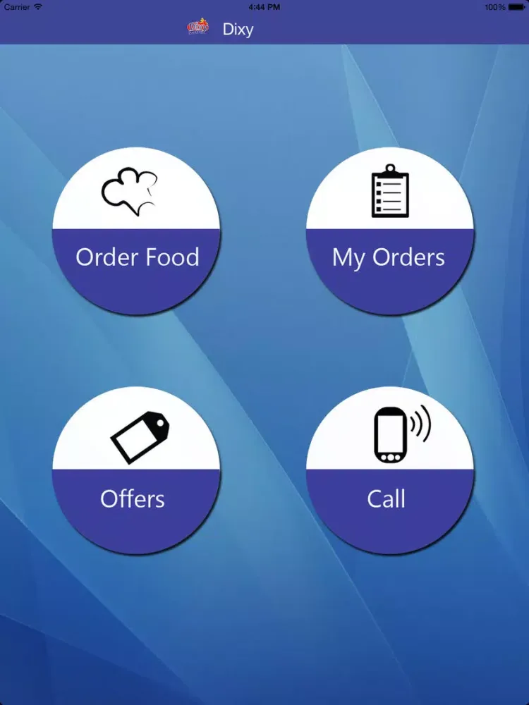 Dixy iPad 應用截圖