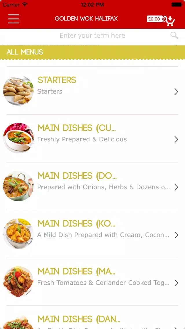 GOLDEN WOK HALIFAX Screenshots