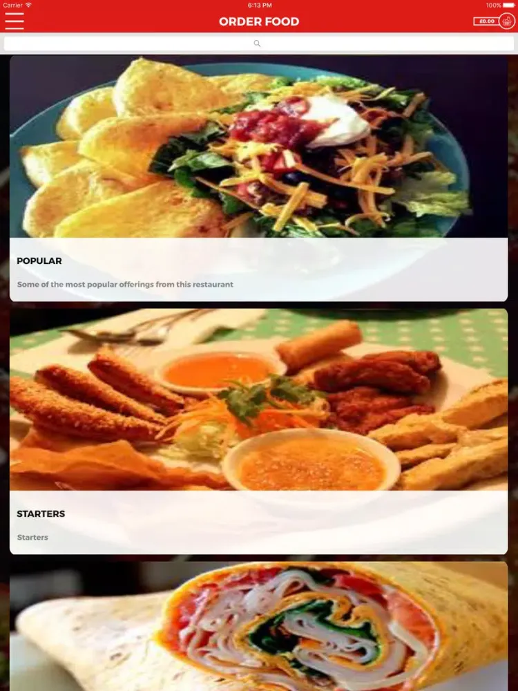 LAHORE GRILL LONDON iPad 应用截图