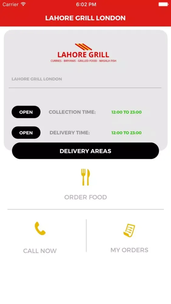 LAHORE GRILL LONDON应用截图