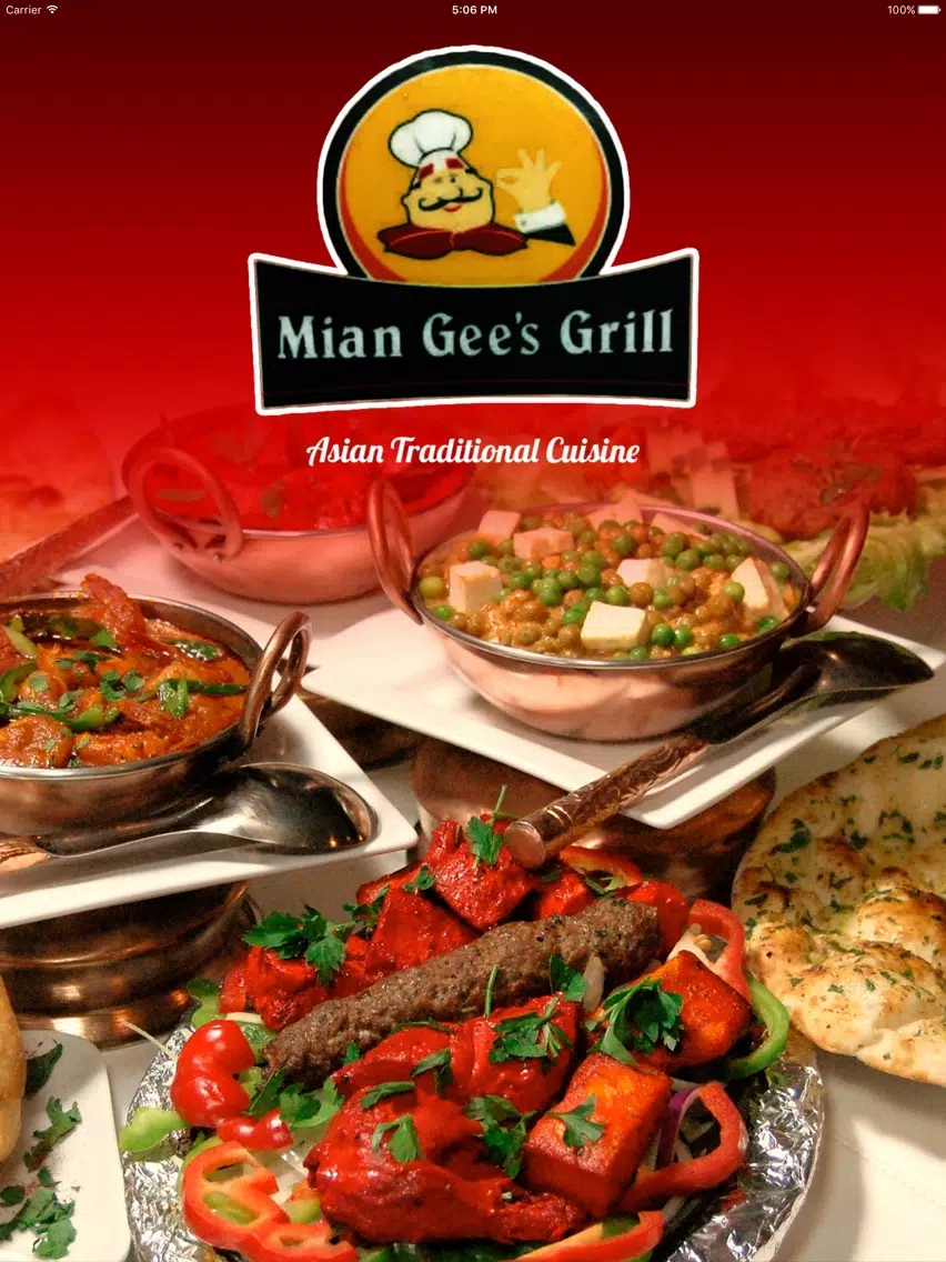ภาพหน้าจอของ Mian Gees Grill iPad 