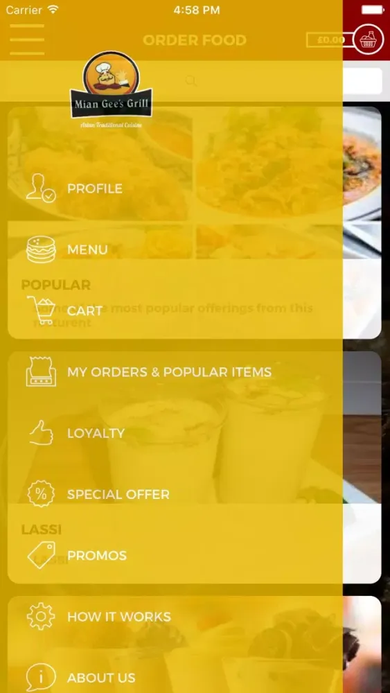 Mian Gees Grill স্ক্রিনশট