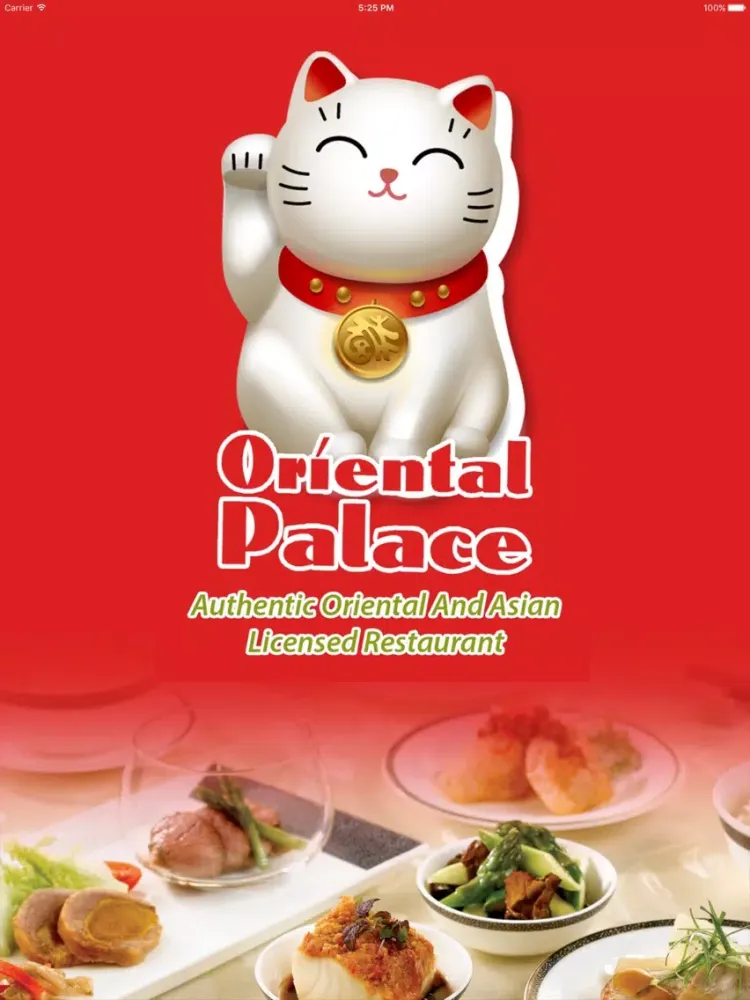 ORIENTAL PALACE KIRKINTILLOCH iPad Screenshots