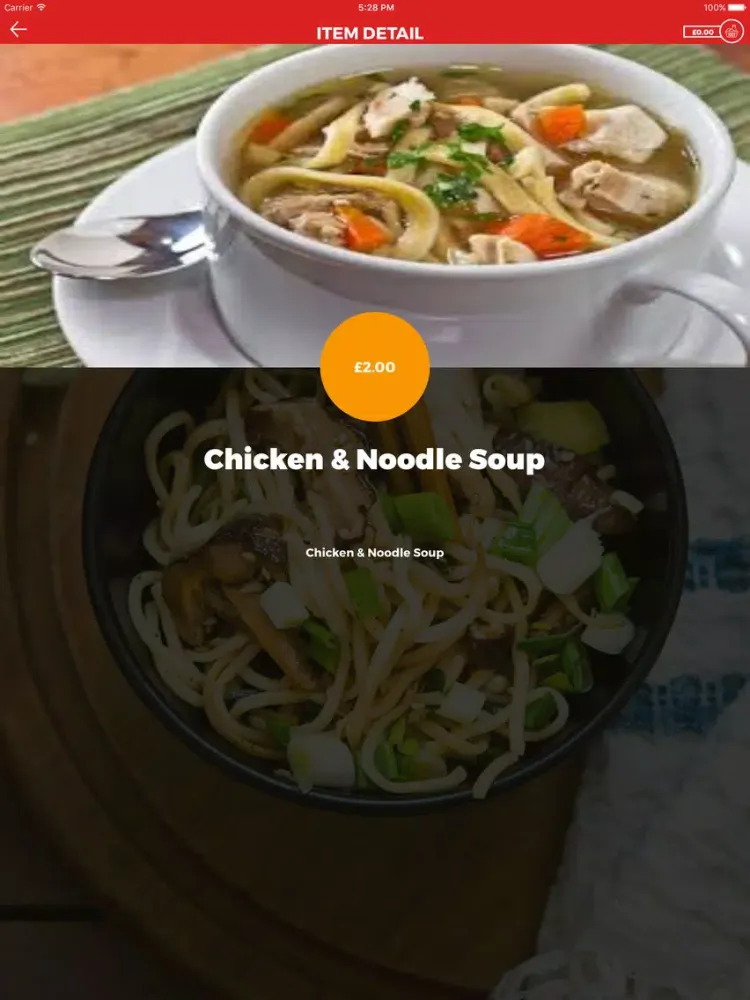 ORIENTAL PALACE KIRKINTILLOCH iPad Screenshots