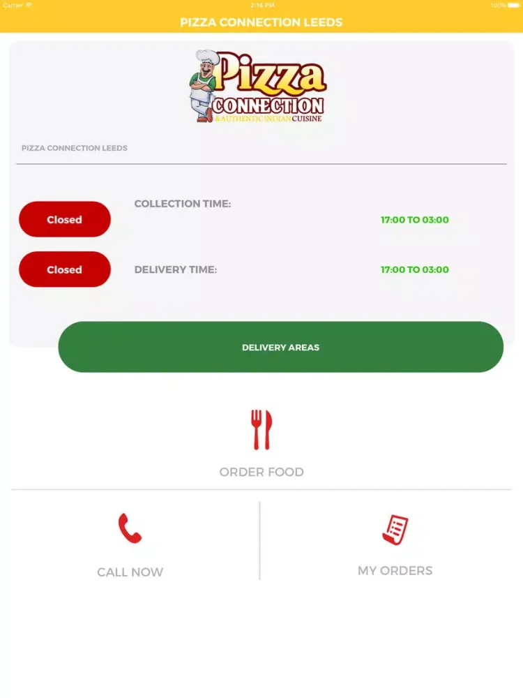 PIZZA CONNECTION LEEDS iPad  سکرین شاٹس