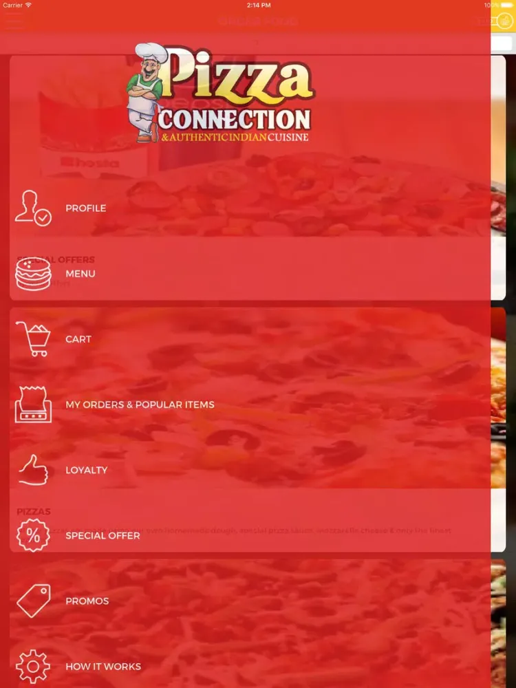 PIZZA CONNECTION LEEDS iPad  سکرین شاٹس