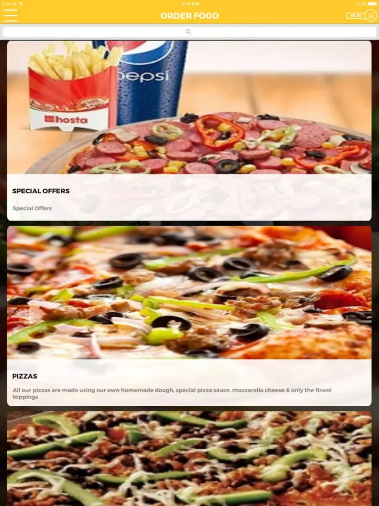 PIZZA CONNECTION LEEDS iPad  سکرین شاٹس